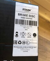 2x STARK SKBD-0020124 Bremsscheiben Hinten für BMW 1 280mm