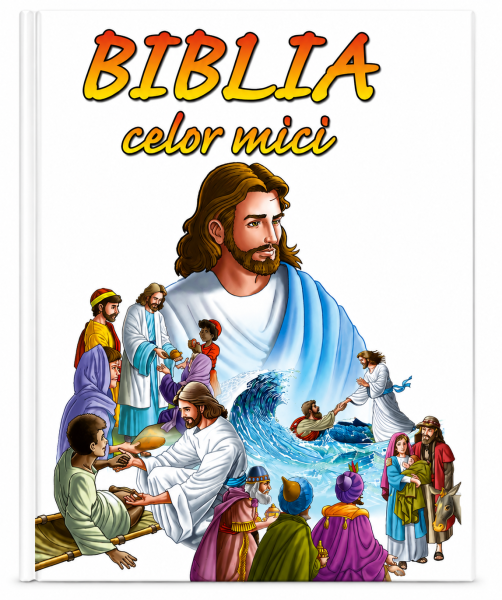 Biblia color mici | Kinderbibel - Rumänisch