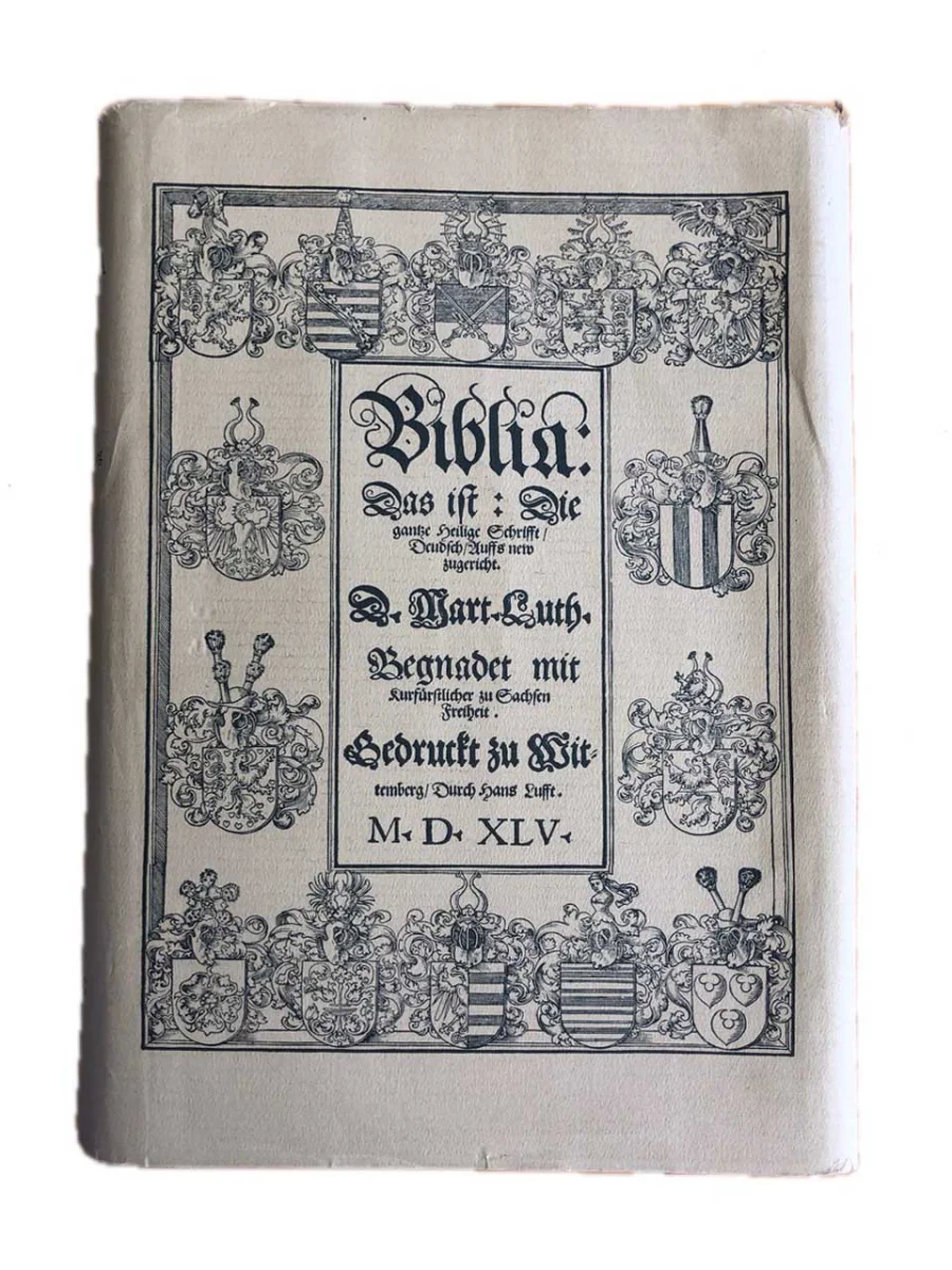 Biblica Germanica - Martin Luther - 1945