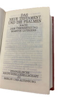 Mini NT + Psalmen  - Martin Luther 1989